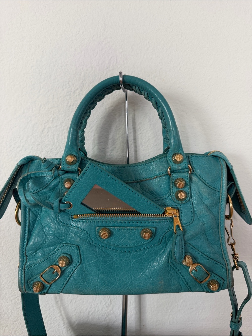 Balenciaga Teal Classic City